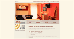 Desktop Screenshot of city-hotel-neunkirchen.at